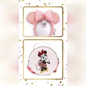 Disney Minnie Mouse Crossbody Bag % Disney Ears